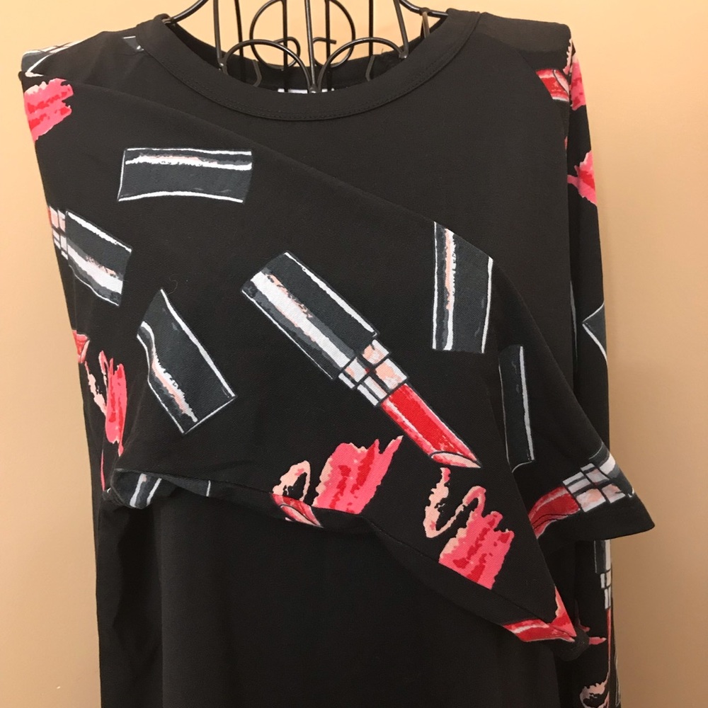 Lularoe Makeup Randy baseball tee